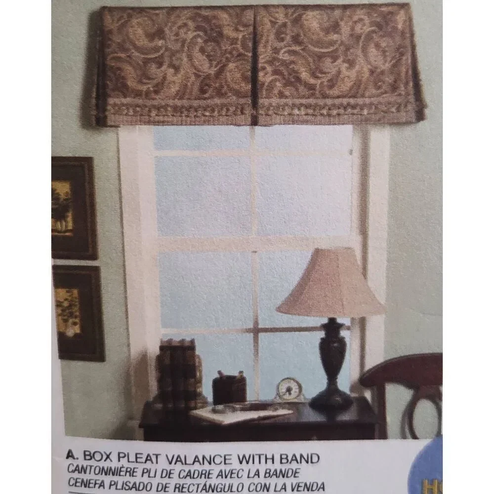 McCall's M5286 Valances 4 Styles Home Dec in a Sec Sewing Patterns UNCUT
